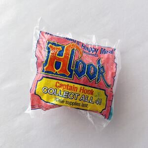 Vintage 1991 Hook Captain McDonald's Toy Robin Williams